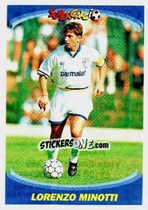Sticker Lorenzo Minotti - Supercalcio 1995-1996 n. 65 - Panini