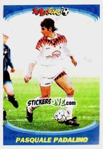 Sticker Pasquale Padalino - Supercalcio 1995-1996 n. 67 - Panini
