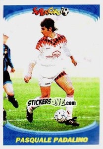 Sticker Pasquale Padalino - Supercalcio 1995-1996 - Panini