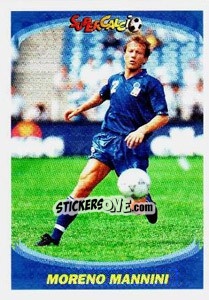 Sticker Moreno Mannini - Supercalcio 1995-1996 - Panini