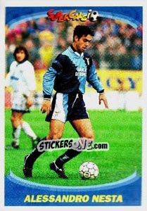 Sticker Alessandro Nesta - Supercalcio 1995-1996 n. 82 - Panini