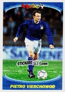 Sticker Pietro Vierchowod - Supercalcio 1995-1996 n. 83 - Panini