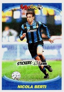 Sticker Nicola Berti - Supercalcio 1995-1996 n. 85 - Panini