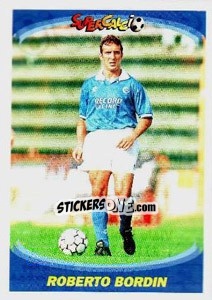 Sticker Roberto Bordin - Supercalcio 1995-1996 - Panini