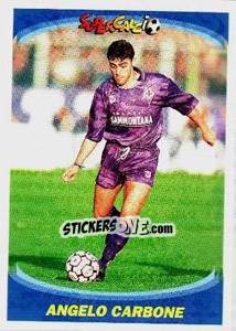 Sticker Angelo Carbone - Supercalcio 1995-1996 n. 87 - Panini