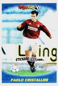 Sticker Paolo Cristallini - Supercalcio 1995-1996 n. 88 - Panini