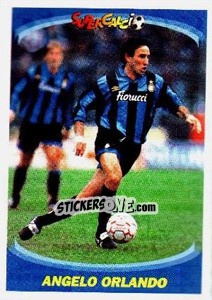 Figurina Angelo Orlando - Supercalcio 1995-1996 - Panini