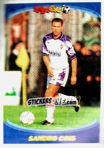 Sticker Sandro Cois - Supercalcio 1995-1996 n. 100 - Panini