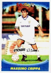 Sticker Massimo Crippa - Supercalcio 1995-1996 n. 101 - Panini