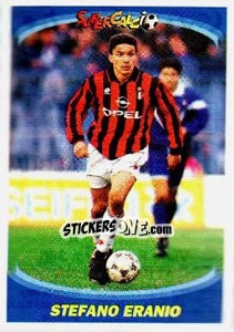 Cromo Stefano Eranio - Supercalcio 1995-1996 - Panini