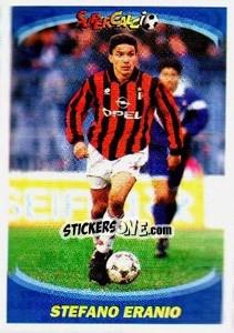 Figurina Stefano Eranio - Supercalcio 1995-1996 - Panini