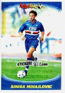 Sticker Sinisa Mihajlovic - Supercalcio 1995-1996 - Panini