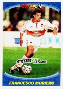 Sticker Francesco Moriero - Supercalcio 1995-1996 - Panini