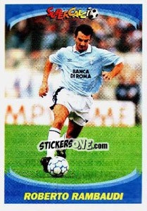 Cromo Roberto Rambaudi - Supercalcio 1995-1996 n. 109 - Panini