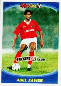 Sticker Abel Xavier - Supercalcio 1995-1996 n. 110 - Panini