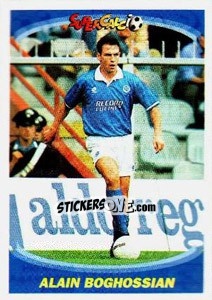 Sticker Alain Boghossian - Supercalcio 1995-1996 n. 113 - Panini