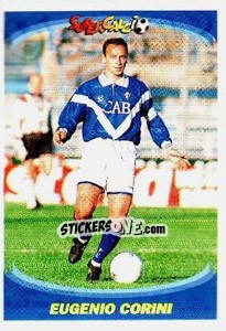 Sticker Eugenio Corini - Supercalcio 1995-1996 - Panini