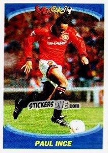 Sticker Paul Ince - Supercalcio 1995-1996 n. 119 - Panini
