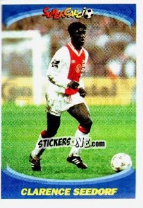 Sticker Clarence Seedorf - Supercalcio 1995-1996 n. 121 - Panini