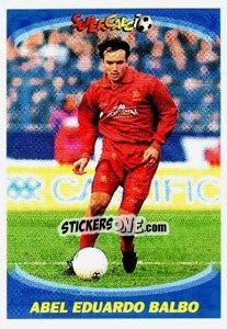 Sticker Abel Eduardo Balbo - Supercalcio 1995-1996 - Panini