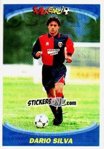 Sticker Dario Silva - Supercalcio 1995-1996 n. 127 - Panini
