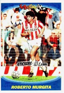 Sticker Roberto Murgita - Supercalcio 1995-1996 n. 130 - Panini