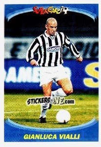 Sticker Gianluca Vialli - Supercalcio 1995-1996 n. 134 - Panini