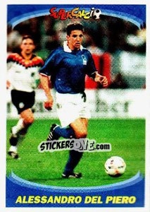 Sticker Alessandro Del Piero - Supercalcio 1995-1996 n. 138 - Panini