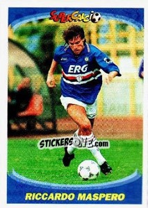 Sticker Riccardo Maspero - Supercalcio 1995-1996 - Panini