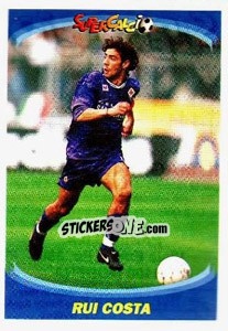 Sticker Rui Costa - Supercalcio 1995-1996 n. 144 - Panini