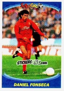 Sticker Daniel Fonseca - Supercalcio 1995-1996 - Panini