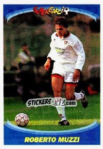 Sticker Roberto Muzzi - Supercalcio 1995-1996 - Panini