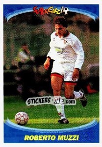 Cromo Roberto Muzzi - Supercalcio 1995-1996 - Panini