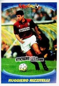 Figurina Ruggiero Rizzitelli - Supercalcio 1995-1996 - Panini