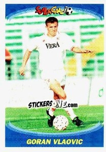 Sticker Goran Vlaovic - Supercalcio 1995-1996 - Panini