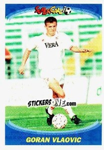 Sticker Goran Vlaovic - Supercalcio 1995-1996 n. 161 - Panini