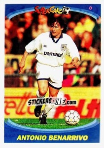 Sticker Antonio Benarrivo - Supercalcio 1995-1996 n. 162 - Panini