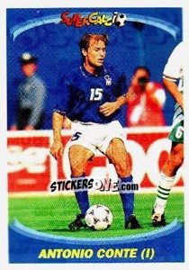 Sticker Antonio Conte (i) - Supercalcio 1995-1996 n. 167 - Panini