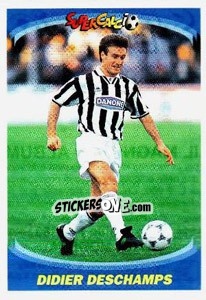 Cromo Didier Deschamps - Supercalcio 1995-1996 - Panini