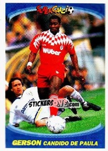 Sticker Gerson Candido De Paula - Supercalcio 1995-1996 - Panini