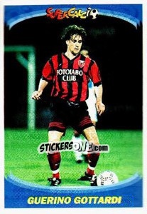 Sticker Guerino Gottardi - Supercalcio 1995-1996 n. 175 - Panini