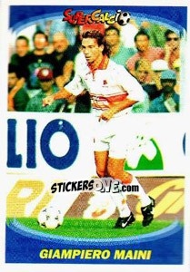 Sticker Giampiero Maini - Supercalcio 1995-1996 - Panini