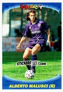 Figurina Alberto Malusci (ii) - Supercalcio 1995-1996 - Panini