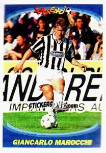 Sticker Giancarlo Marocchi - Supercalcio 1995-1996 - Panini