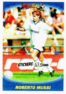 Sticker Roberto Mussi - Supercalcio 1995-1996 n. 180 - Panini