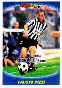 Cromo Fausto Pizzi - Supercalcio 1995-1996 - Panini