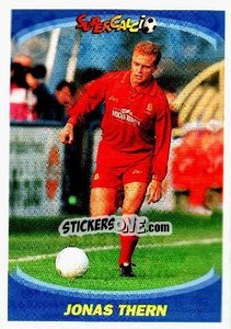 Sticker Jonas Thern - Supercalcio 1995-1996 n. 185 - Panini