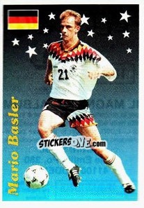 Sticker Mario Basler - Supercalcio 1995-1996 n. 187 - Panini