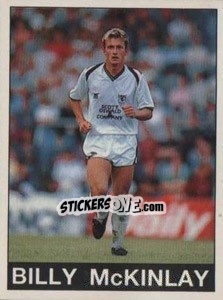 Sticker Billy McKinlay - UK Football 1989-1990 - Panini