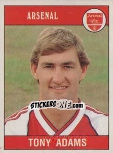 Sticker Tony Adams - UK Football 1989-1990 n. 8 - Panini
